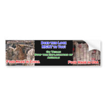 vegan bumper sticker factory farming
