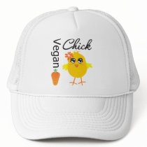 Vegan Chick 2 hats by chicktshirts Vegan Chick 2 hats