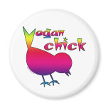 Vegan Chick Magnets