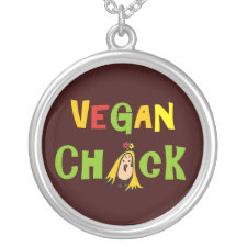 Vegan Chick Necklace necklace