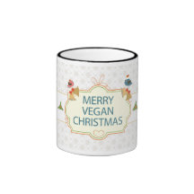 Vegan Christmas Coffee Mugs