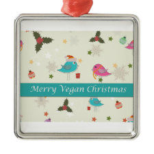 Vegan Christmas ornament