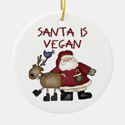 Vegan Christmas Ornament