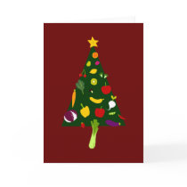 Vegan Christmas Tree Doodle Art Card by oodlesdoodles Vegan Christmas Tree Doodle Art Card
