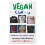 VEGAN Clothing Flyers