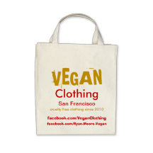 VEGAN Clothing Promo Bag SF49