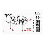 Vegan Cow Postage