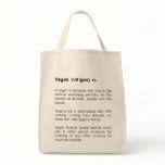 Vegan definition bag