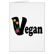 Vegan Flower Greeting Cards