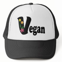 Vegan Flower Mesh Hat