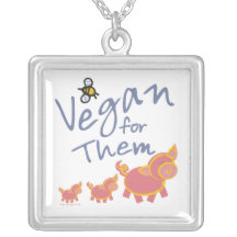 Vegan for Animals Necklace