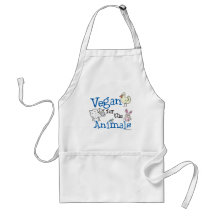 Vegan for the Animals Apron