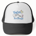 Vegan for the Animals Trucker Hat