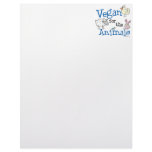 Vegan for the Animals Custom Letterhead