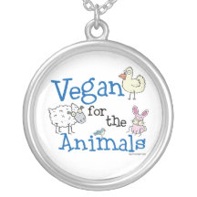 Vegan for the Animals Pendant