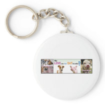 Vegan Gear Whats the difference? Key Chain