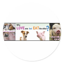 Vegan Gear Whats the difference? Sticker