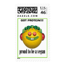 vegan, GOT PROTEIN!!!! - postage