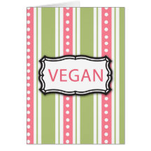 Vegan Greeting Card