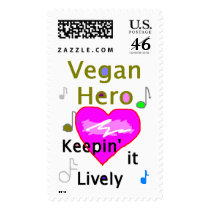 Vegan Hero Stamp 2 stamps