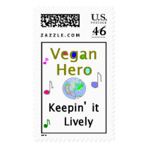 Vegan Hero Stamp