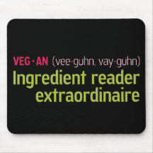 Vegan Ingredient Reader Mousepads