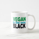 Vegan is the New Black Coffee Mugs