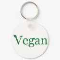 vegan keychain