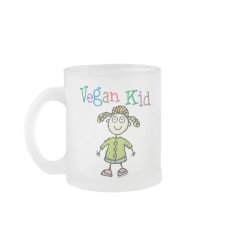 Vegan Kid Girl mug