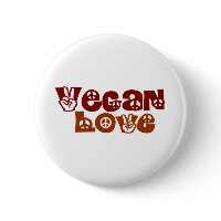 Vegan Love button