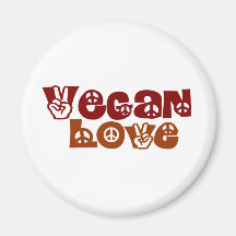Vegan Love Magnet