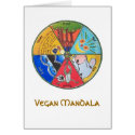 Vegan Mandala cards