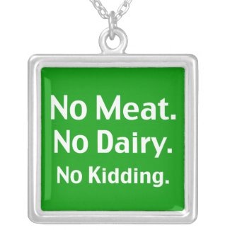Vegan Message Jewelry