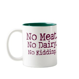 Vegan Message Mug mug