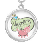 Vegan Necklace Pendant