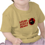 Vegan Ninja Bunny for kids Vegan Ninja Bunny T Shirts