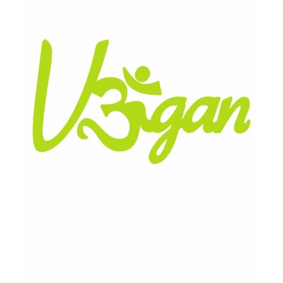 Vegan Om Sign T-shirt by veganoflight