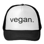 Vegan.  Period! Mesh Hats