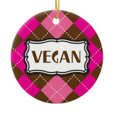 Vegan ornament