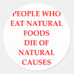 vegan round stickers