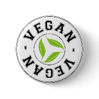 Vegan Sports Logo button