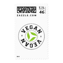 Vegan Sports Logo Postage