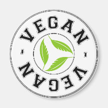 Vegan Sports Logo Refrigerator Magnets