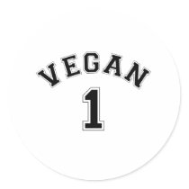Vegan Sports Logo stickers by greenbites Vegan Sports Logo stickers