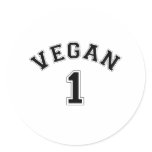 Vegan Sports Logo Sticker