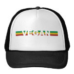 Vegan Stripes Rasta Hats