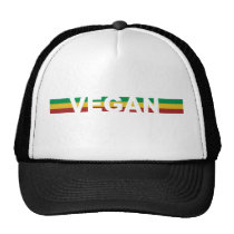 Vegan Stripes Rasta hats