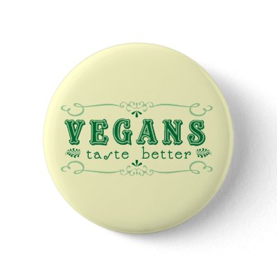 Vegan Taste Buttons by smallhandsdesigns