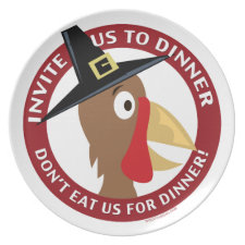 Vegan Thanksgiving Dish plate