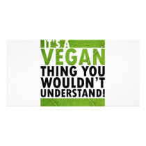 Vegan Thing photo cards by RescueCat Vegan Thing photo cards